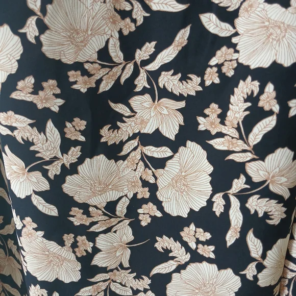 Express Women's Size Large Shift Slip Dress V-neck Sleeveless Floral NWT $70.00! - Picture 10 of 16